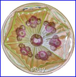 VASQUE signe J. ROBERT LAMPE, LUSTRE art nouveau art déco Dlg de SÜE et MARE