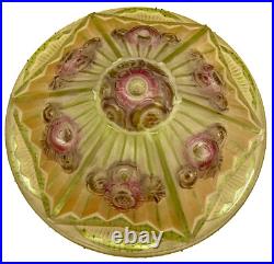 VASQUE signe J. ROBERT LAMPE, LUSTRE art nouveau art déco Dlg de SÜE et MARE