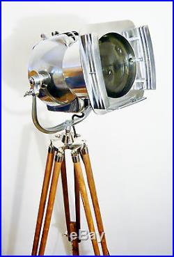 Vintage Film Lamp Industrial Floor Light Eames Art Deco Studio Bauhaus Alessi