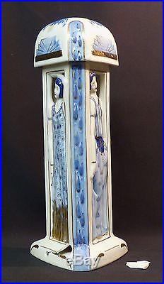 Veilleuse lampe brûle-parfum art déco 2,2kg43cm DUCHAUSSY BERGER femme 1900