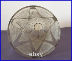 Verlys, très jolie lampe de table en fer forgé, art déco