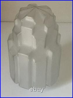 Verre Skyscraper Building Art Déco 1930 Lampe