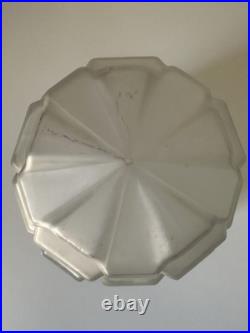 Verre Skyscraper Building Art Déco 1930 Lampe